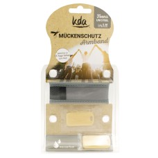 KDA ANTI-MOSQUITO WRISTBAND TEENS UNI STEEL