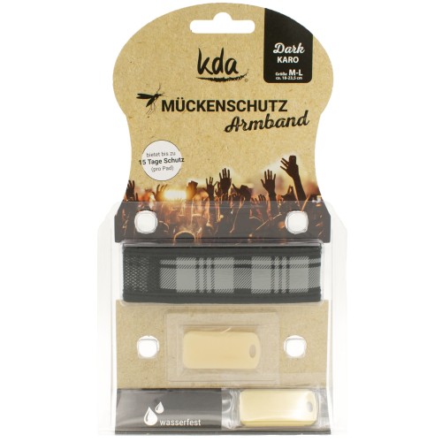 KDA ANTI-MOSQUITO WRISTBAND ADULTS FREATHERS