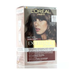 LOREAL EXCELLENCE UNIVERSAL NUDES AMMONIA-FREE HAIR COLOR NUDES 6U NATURAL DARK BLONDE                                                                                    