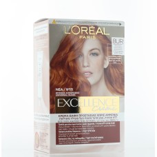 LOREAL EXCELLENCE UNIVERSAL NUDES AMMONIA-FREE HAIR COLOR NUDES 8UR UNIVERSAL RED