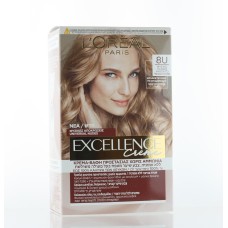 LOREAL EXCELLENCE UNIVERSAL NUDES AMMONIA-FREE HAIR COLOR NUDES 8U NATURAL LIGHT BLONDE