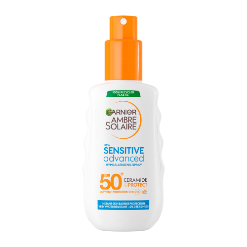 GARNIER AMBRE SOLAIRE SENSITIVE ADVANCED SPRAY SPF50+ 150ML