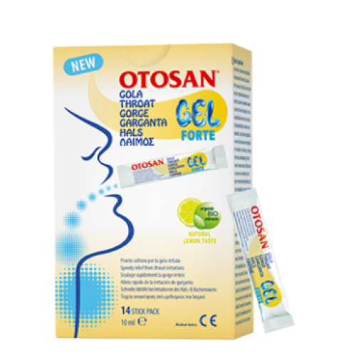OTOSAN THROAT GEL FORTE 14X10ML