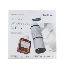KORRES LEFKO EAU DE TOILETTE 50ML + SHOWER GEL 250ML