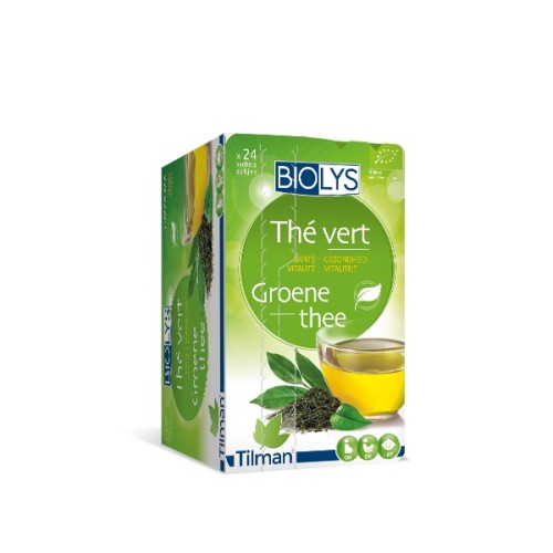 TILMAN BIOLYS GREEN TEA BAGS 24X