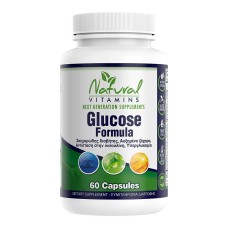 NATURAL VITAMINS GLUCOSE FORMULA 60 CAPSULES