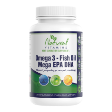 NATURAL VITAMINS OMEGA 3 60CAPS