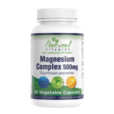 NATURAL VITAMINS MAGNESIUM 500MG