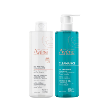 AVENE DOUBLE CLEANSING ROUTINE
