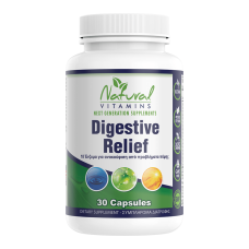 NATURAL VITAMINS DIGESTIVE RELIEF 30 CAPSULES