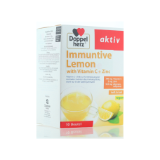 DOPPELHERZ IMMUNITIVE LEMON 10SACHETS                                                                         