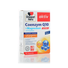 DOPPELHERZ CO-Q10 & MAGNESIUM+ B1 B5 B6 30 CAPSULES            