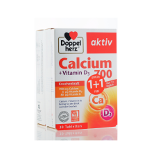 DOPPELHERZ CALCIUM 700MG & VITAMIN D3 & K 30TABS                                                              