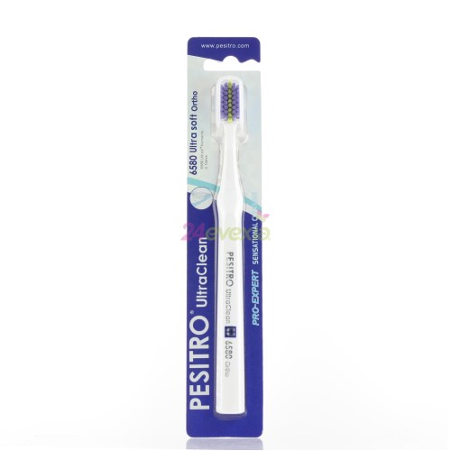 PESITRO ORTHO 6580 ULTRA SOFT TOOTHBRUSH                                                                      