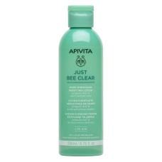 APIVITA JUST BEE CLEAR PORE MINIMIZING PURIFYING LOTION 200ML