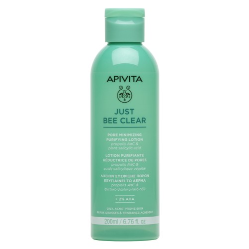 APIVITA JUST BEE CLEAR PORE MINIMIZING PURIFYING LOTION 200ML