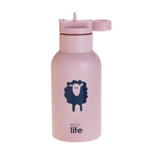 ECOLIFE KIDS THERMOS 350ML SHEEP PINK