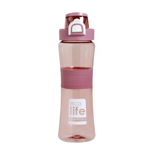 ECOLIFE TRITAN BOTTLE 650ML PINK