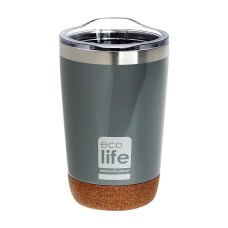 ECOLIFE THERMOS CORK GRAY 370ML                   