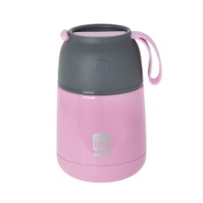 ECOLIFE FOOD THERMOS 450ML PINK