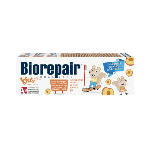 BIOREPAIR KIDS 0-6YRS TOOTHPASTE PEACH 50ML
