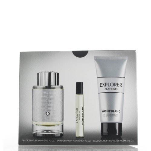 MONTBLANC EXPLORER PLATINUM 100ML SET