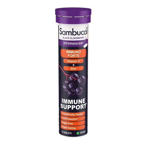 SAMBUCOL EFFERVESCENT 15 TABLETS