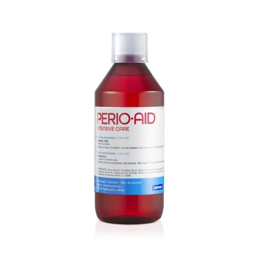 PERIO AID 0.12% CHLORHEXIDINE INTENSIVE CARE MOUTHWASH 500ML      