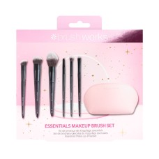 BRUSHWORKS ESSENTIALS MAKEUP BRUSH SET