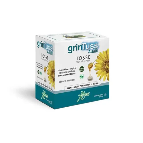 ABOCA GRINTUSS COUGH ADULT CHEWABLE TABS 20                                                                   