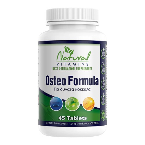 NATURAL VITAMINS OSTEO FORMULA 45 TABS