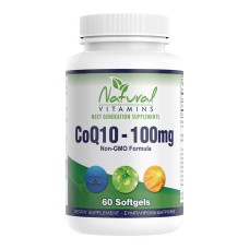 NATURAL VITAMINS CoQ10 100MG 60 SOFT CAPS