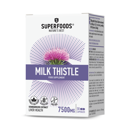 SUPERFOODS MILK THISTLE 50 CAPSULES