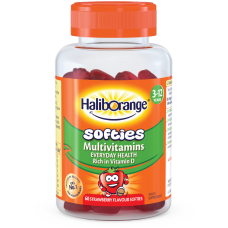 HALIBORANGE MULTIVITAMIN STRAWBERRY 60 GUMMIES FOR KIDS 3-12 YEARS