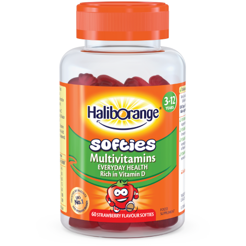 HALIBORANGE MULTIVITAMIN STRAWBERRY 60 GUMMIES FOR KIDS 3-12 YEARS