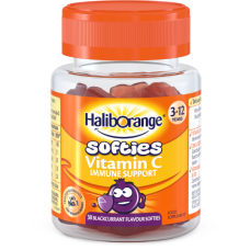 HALIBORANGE VITAMIN C BLACKURRANT GUMMIES KIDS 30S 3-12 YEARS                                                           