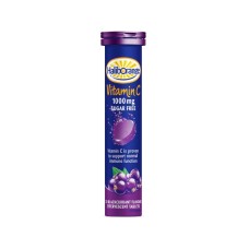 HALIBORANGE VITAMIN C SUGAR FREE ADULTS 1000MG BLACKURRANT 20 EFFERVESCENT TABLETS                       