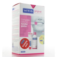 VITIS GINGIVAL PACK ( VITIS GINGIVAL 100ML + MOUTHWASH 500ML + TOOTHBRUSH)                                                                                           