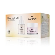 GARDEN FACE DUO SET VITAMIN C SERUM 30ML + ANTI WRINKLE CREAM 50ML