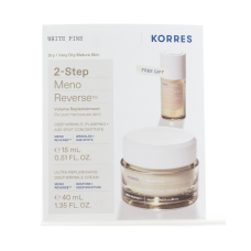 KORRES WHITE PINE DAY CREAM DRY/VERY DRY SKIN 2-STEP MENO REVERSE SET