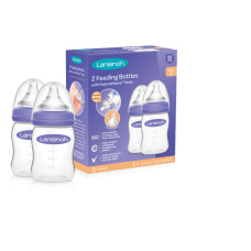 LANSINOH FEEDING BOTTLES 2X160ML