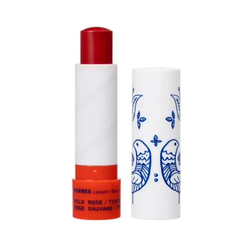 KORRES LIP BALM WILD ROSE TINTED 4.5G