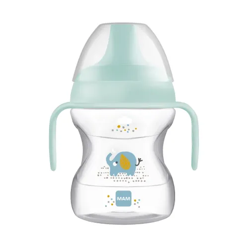 MAM LEARN TO DRINK CUP 6+ 190ML BOY