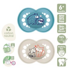 MAM ORIGINAL PURE SOOTHER 6M+ BOY
