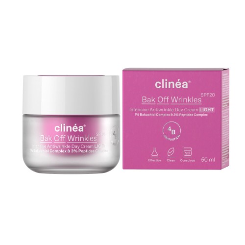 CLINEA BAK OFF WRINKLES LIGHT CREAM SPF20 50ML