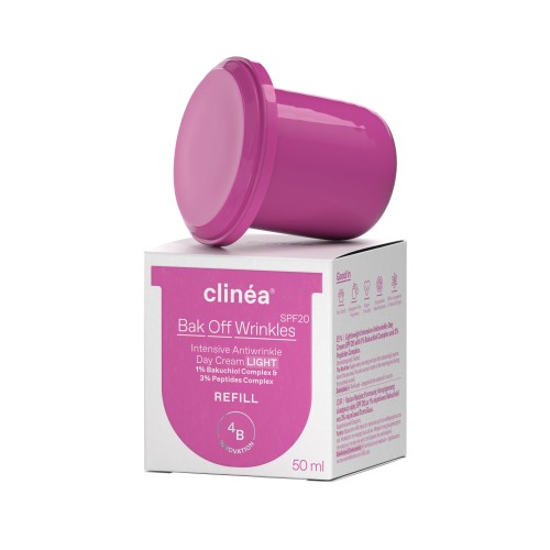 CLINEA BAK OFF WRINKLES LIGHT CREAM SPF20 REFILL 50ML