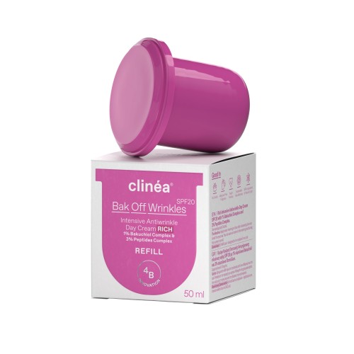 CLINEA BAK OFF WRINKLES RICH CREAM SPF20 50ML REFILL