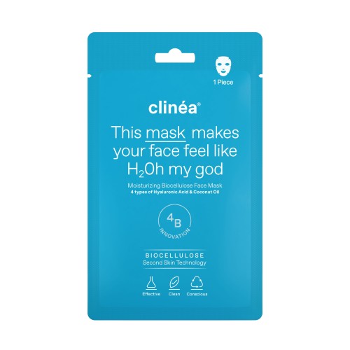 CLINEA MOISTURIZING BIOCELLULOSE FACE MASK SHEET MASK