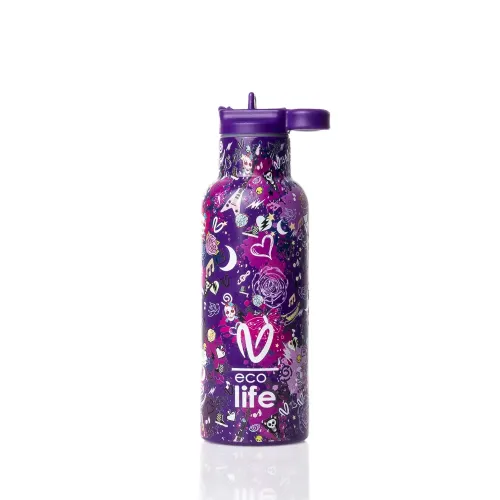 ECOLIFE VASILIKI THERMO 500ML DAS PURPLE