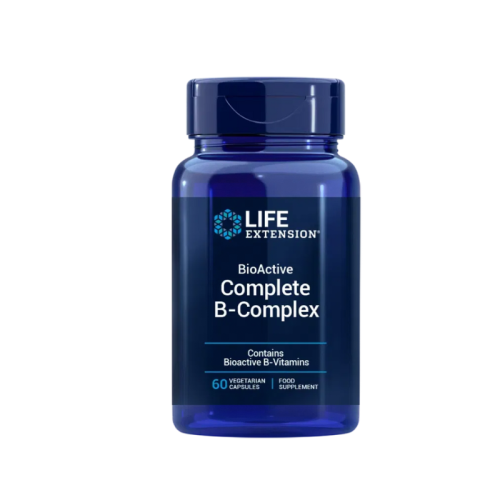 LIFE EXTENSION BIOACTIVE COMPLETE B-COMPLEX 60CAPS